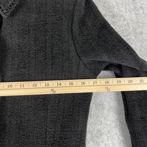 Vintage St John Sport Marie Jacket Skirt Set Womens 2 Black Gold Button FLAWED - Picture 6 of 16